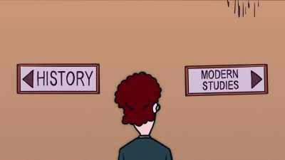 I was almost in tears 
when I walked into the school. - My Old School