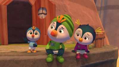I already told everyone
in Puffin Peaks! - Top Wing