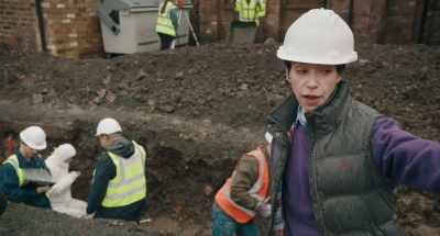 I also believe that the
bones we found in trench one - The Lost King