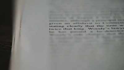 I also found out
that Woody refused - Allen v. Farrow