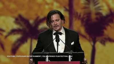 I also have to thank my wife,
Amber, for... - Johnny vs Amber