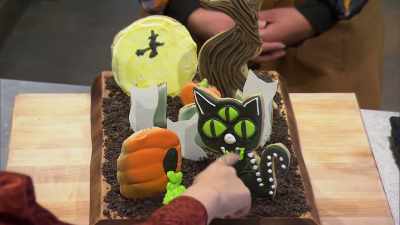 I also just love this tree - Halloween Cookie Challenge
