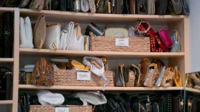 I also noticed all of the baskets
that we left her, - Get Organized with The Home Edit
