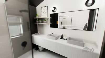 I also want to do
an extra long vanity - Renovation Resort