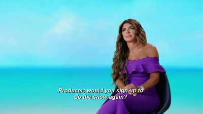 - I always get stumped
on that question, - The Real Housewives Ultimate Girls Trip