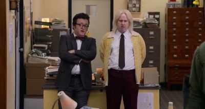 I always knew I'd die from dynamite
being sent to an office, - A Futile and Stupid Gesture