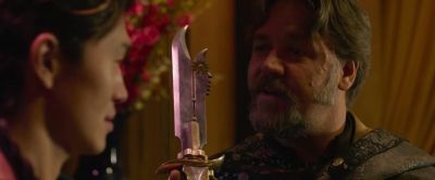 I always take a gun to a knife fight - The Man with the Iron Fists