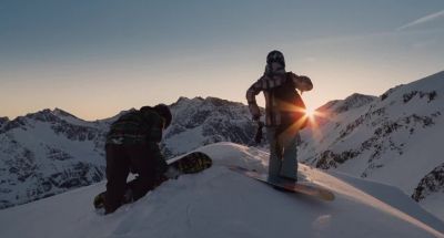 I always tell the mountains my problems They're good listeners - Chalet Girl