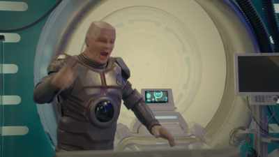 I always wondered what this was for. - Red Dwarf: The Promised Land