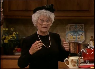 I always wondered why blessings were disguised - The Golden Girls