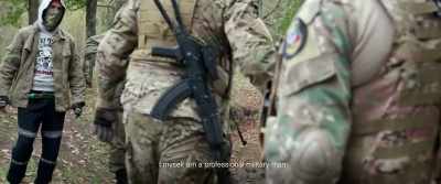I myself am a professional military man. - Borderless