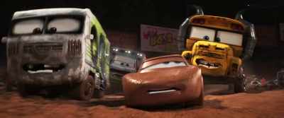 I am about to commit a moving violation - Cars 3