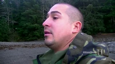 I am so afraid
of bears and cougars - Alone