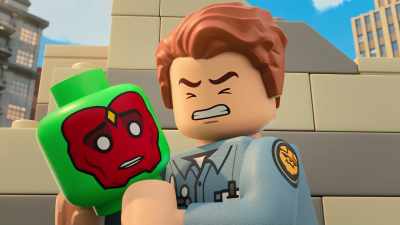 I am an android. I am fine. You saved me. - LEGO Marvel Avengers: Mission Demolition
