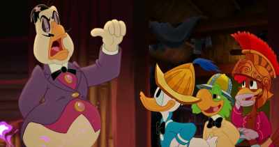 I am Baron von Sheldgoose, - Legend of the Three Caballeros