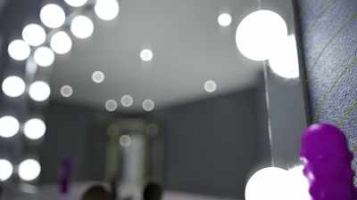 I am bringing in
a theatrical lighted vanity - How To Build a Sex Room