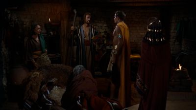 - I am your brother Moses.
- No! Get ready to leave. Hurry! - The Ten Commandments
