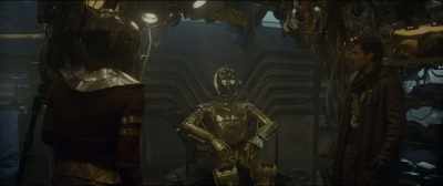 I am C-3PO, human-cyborg
relations. And you are? - Star Wars: The Rise of Skywalker