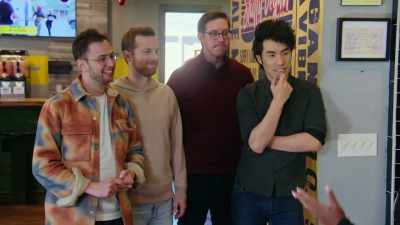 I am challenging
you guys to create your own
vegan burger from scratch. - No Recipe Road Trip With the Try Guys