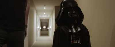 I am Darth Vader.
May the Force be with us." - Little Monsters