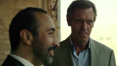 - I am entirely content.
- Good. - The Night Manager