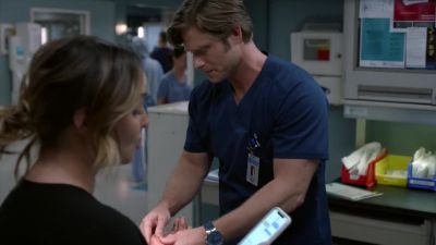 I am fine. My patient barely
made it to the elevator - Grey's Anatomy