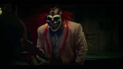 - I am gonna tour de force
this machete down your throat! - Twisted Metal