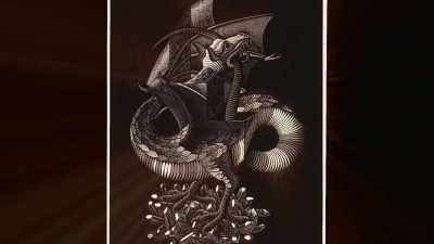 I am handicapped by my health. - M. C. Escher: Journey to Infinity