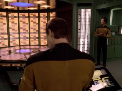 I am having difficulty
establishing a pattern lock. - Star Trek: The Next Generation