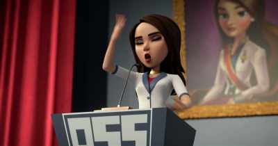 I am your headmaster, Vida Immortata! - Spy Kids: Mission Critical