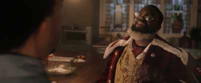 I am here to drop off
gifts to the Mannings. - Dashing Through the Snow