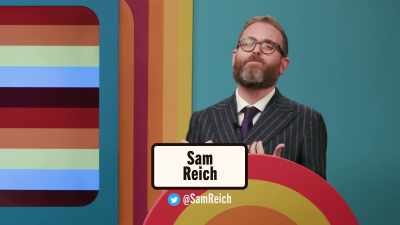 I am your host, Sam Reich, - Game Changer