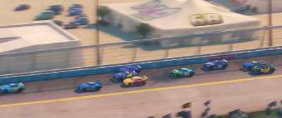 I am just learning that the racer replacing
McQueen is Cruz Ramirez - Cars 3
