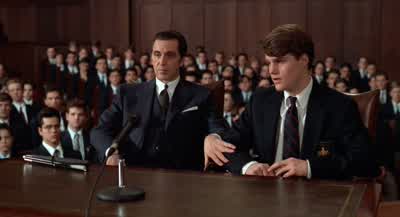 I am left with no real witness. - Scent of a Woman