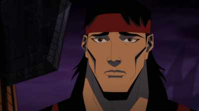- I am merely getting used to life as a...
- Mortal. - Mortal Kombat Legends: Battle of the Realms
