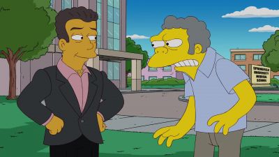I am so not British - The Simpsons