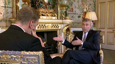 I am not getting
any return for this. - Prince Andrew: Banished