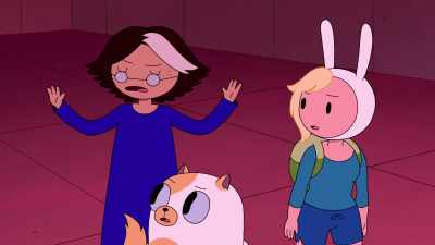 I am not going through
that heartache again. - Adventure Time: Fionna & Cake