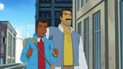 - I am not...
- Oh, we're here. Give me a sec. - My Adventures with Superman