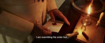 I am overriding his order but.. - Cabrini
