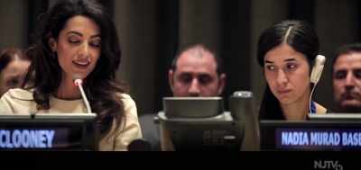 -I am proud to know you, Nadia, - On Her Shoulders