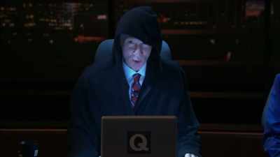 -I am Q.
-(audience laughing) - Q: Into the Storm