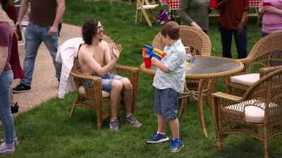 I am sad to see him go,
but I could not be... - Father of the Year