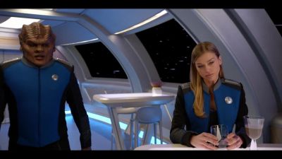 I am sorry to be late. - The Orville