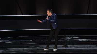 I am sorry
I interrupted everybody's vacation. - Sebastian Maniscalco: Stay Hungry