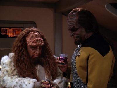 I am sorry. Our replicator
does not do justice to warnog. - Star Trek: The Next Generation