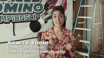 I am the event coordinator
and general task master - Domino: Battle of the Bones