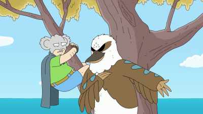 - I am the Kookaburra,
your archnemesis. - Koala Man