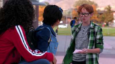 -I am?
-Uh, not you. - Andi Mack