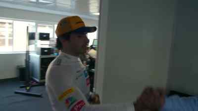 And he's... Oh! - Formula 1: Drive to Survive